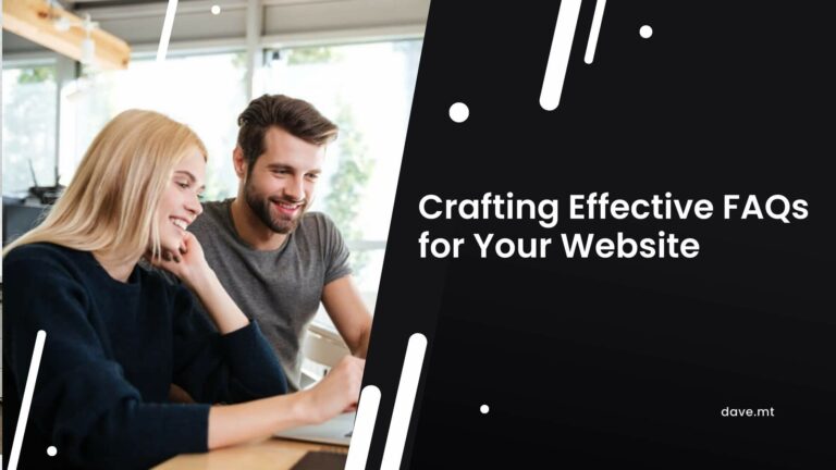 Crafting Effective FAQs for Your Business Website