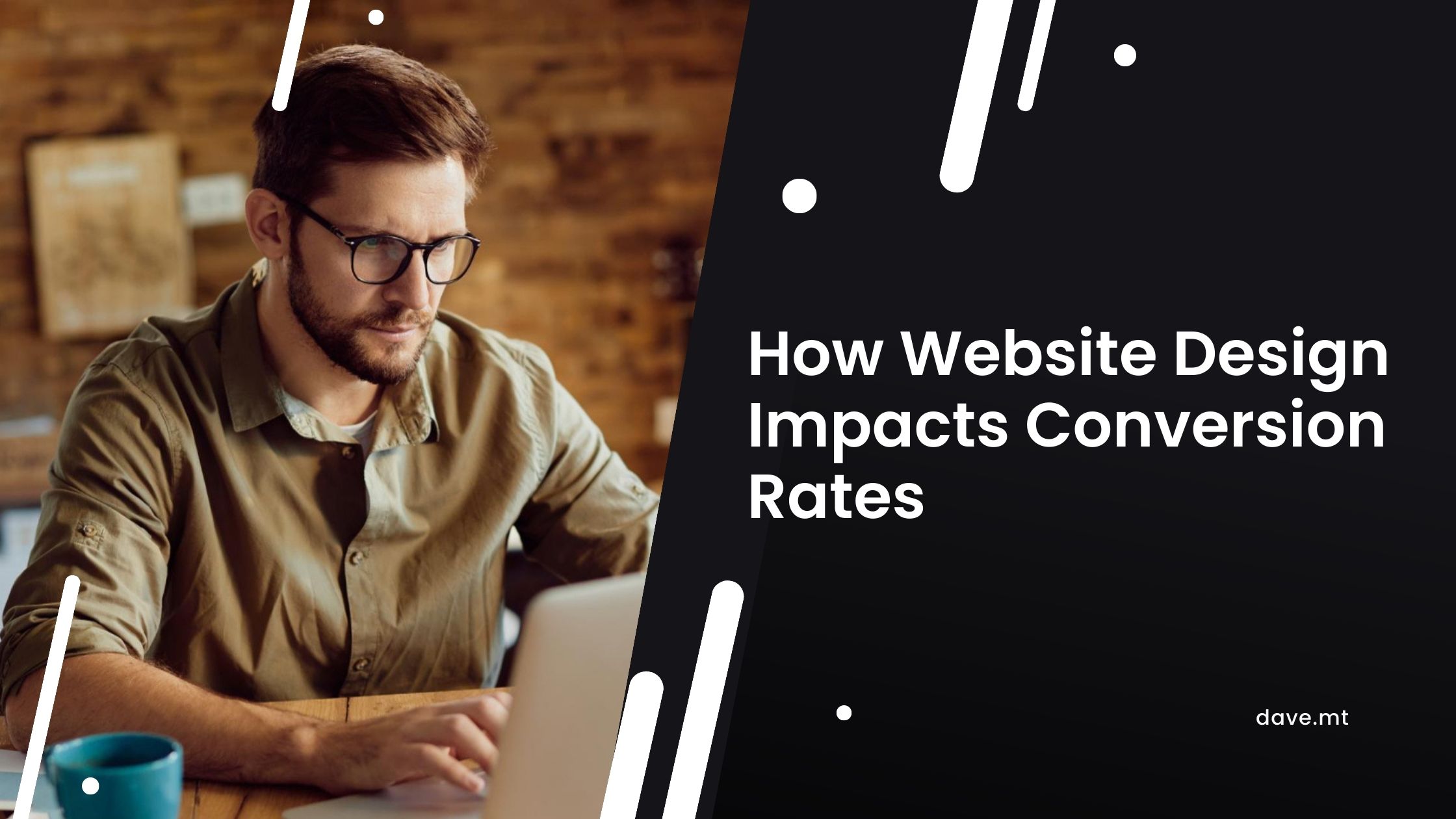 Web design impacts conversions